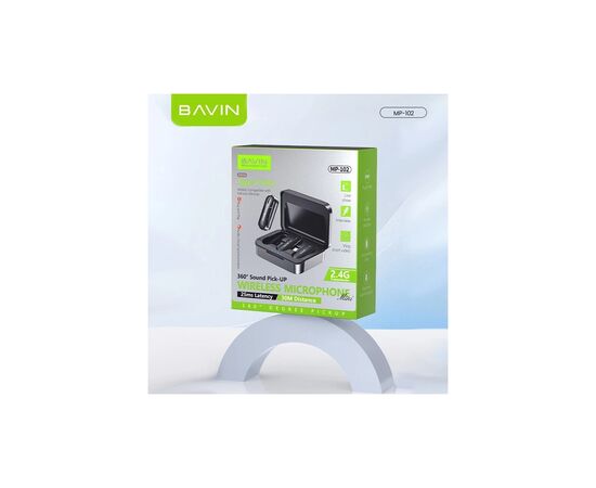 Микрофон BAVIN MP-102 Type-C Black (MP-102 BK), изображение 12