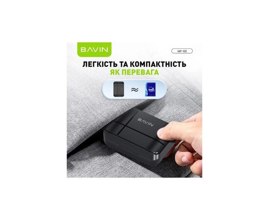 Микрофон BAVIN MP-102 Type-C Black (MP-102 BK), изображение 8
