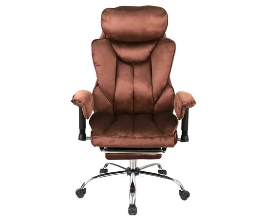 Офисное кресло Аклас Бамбетель RL 10093H (Бархат 17 Коричневый) (00166257), изображение 2