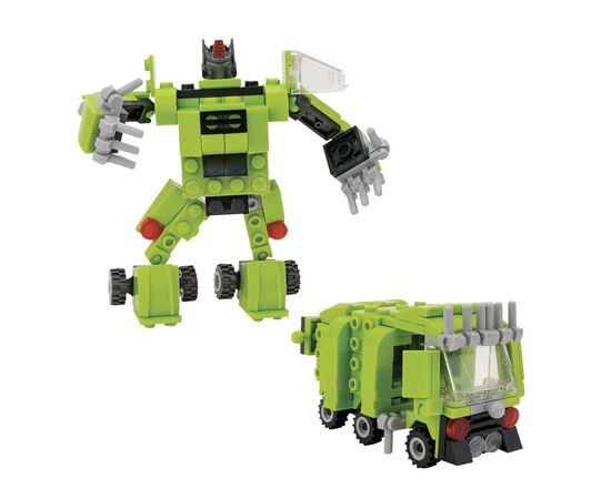 Конструктор Cubix Traxfigure 2-в-1, зелений (39727/1), зображення 2