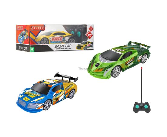 Радіокерована іграшка SPIDKO Sports car 122 7F 27Mhz, жовтий (42287/1)