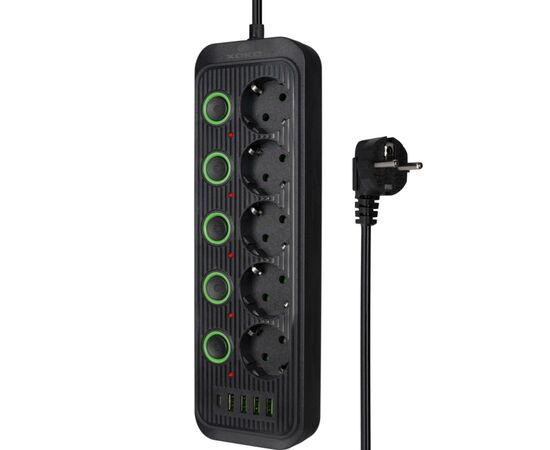 Сетевой фильтр питания XoKo XK-SP-5-2-1-BK