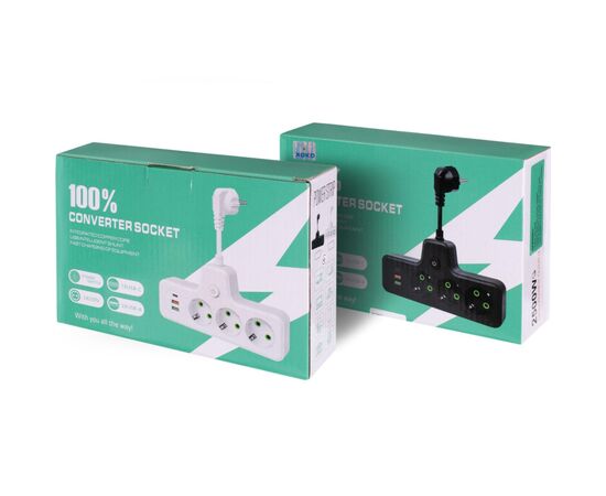 Сетевой фильтр питания XoKo XK-SPW-3-2-1-WH, изображение 11