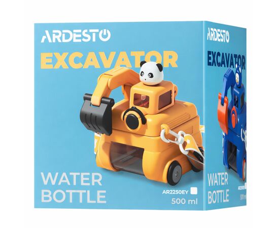 Бутылка для воды Ardesto Excavator 500мл, пластик, синій (AR2250EB), изображение 9