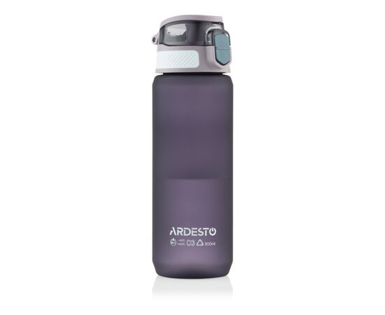 Пляшка для води Ardesto Matte 800мл, пластик, фіолетовий (AR2281MG), зображення 7