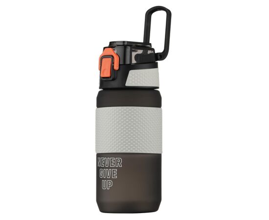 Пляшка для води Ardesto Motion 600мл, пластик, чорний (AR2260ML), зображення 2