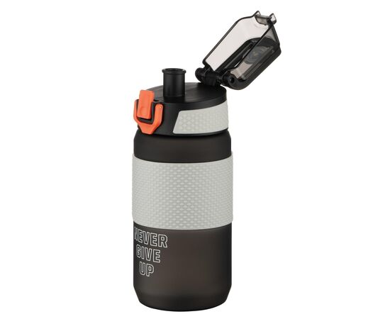 Пляшка для води Ardesto Motion 600мл, пластик, чорний (AR2260ML), зображення 4