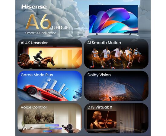 Телевизор Hisense 43A6S, изображение 2