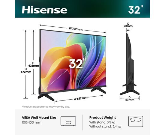 Телевизор Hisense 32A4S, изображение 8