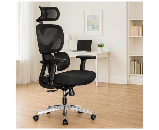 Офисное кресло Mealux D1 Duo Air Fabric Black (HF-D1 Duo F/B), изображение 2