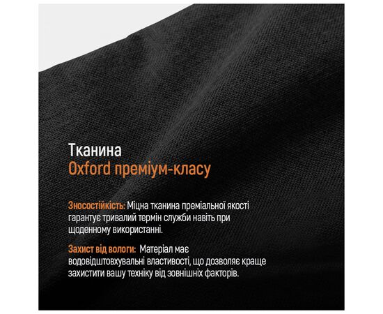 Сумка для ноутбука ColorWay Stylish 15.6" Black (CW-LBS156-BK), зображення 4