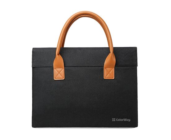 Сумка для ноутбука ColorWay Stylish 15.6" Black (CW-LBS156-BK)