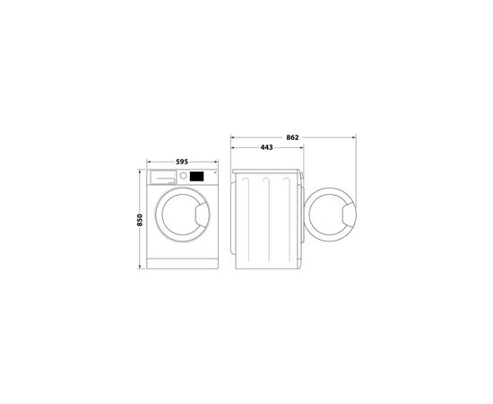 Пральна машина Indesit OMTWSA51052W, зображення 12