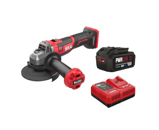 Шліфувальна машина Skil 3930 CB XP, безщіткова, 4.0 Ah, ЗП (AG1E3930CB+BC1E3111A)