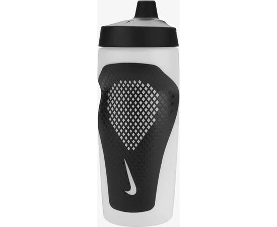 Бутылка для воды Nike REFUEL BOTTLE GRIP 18 OZ N.100.9955.173.18 білий, чорний 532 мл (887791762238), изображение 2