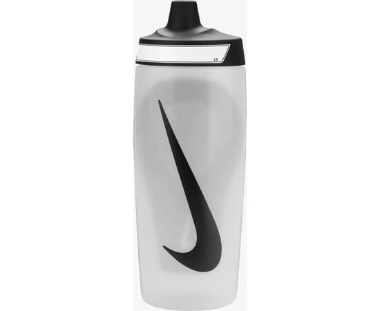 Бутылка для воды Nike REFUEL BOTTLE GRIP 18 OZ N.100.9955.173.18 білий, чорний 532 мл (887791762238)