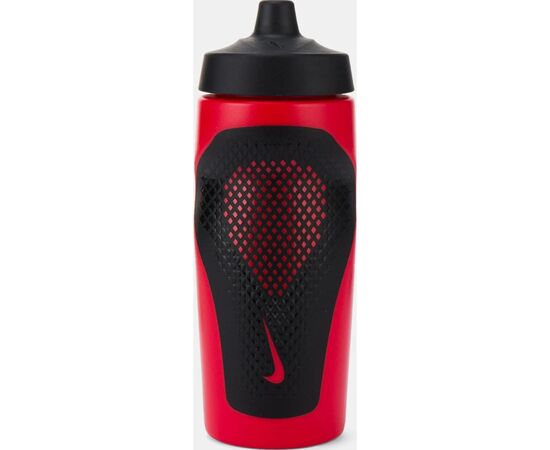 Бутылка для воды Nike REFUEL BOTTLE GRIP 18 OZ N.100.9955.636.18 червоний, білий, чорний 532 мл (887791762092), изображение 2
