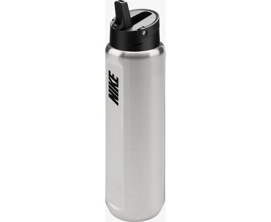 Бутылка для воды Nike SS RECHARGE STRAW BOTTLE 24 OZ N.101.3795.953.24 сірий 709 мл (887791813329), изображение 3