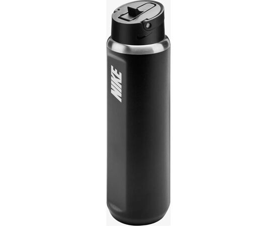 Бутылка для воды Nike SS RECHARGE STRAW BOTTLE 24 OZ N.101.3795.091.24 чорний 709 мл (887791805409), изображение 2