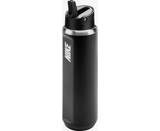 Бутылка для воды Nike SS RECHARGE STRAW BOTTLE 24 OZ N.101.3795.091.24 чорний 709 мл (887791805409), изображение 3