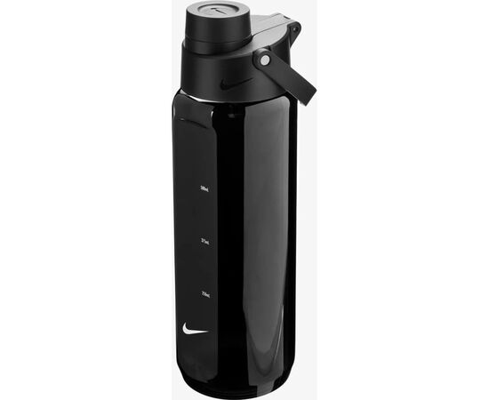 Бутылка для воды Nike TR RECHARGE CHUG BOTTLE 24 OZ N.100.4320.044.24 чорний 709 мл (197774012428), изображение 2