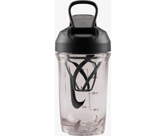 Бутылка для воды Nike TR RECHARGE SHAKER BOTTLE 16 OZ N.101.2242.988.16 прозорий, чорний 470 мл (887791805607), изображение 2
