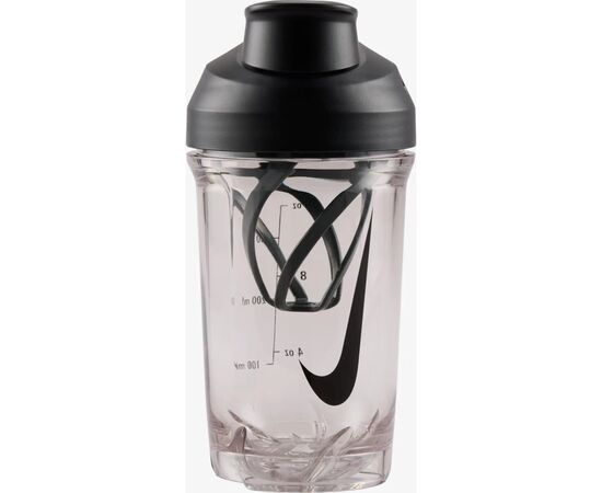 Бутылка для воды Nike TR RECHARGE SHAKER BOTTLE 16 OZ N.101.2242.988.16 прозорий, чорний 470 мл (887791805607)