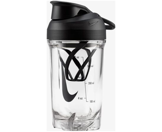 Бутылка для воды Nike TR RECHARGE SHAKER BOTTLE 16 OZ N.101.2242.910.16 чорний 473 мл (887791792921)