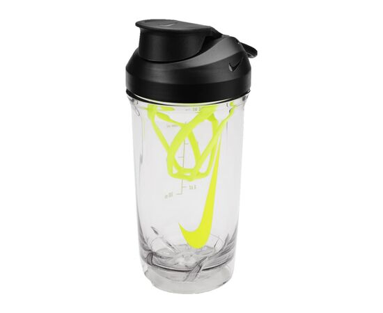 Бутылка для воды Nike TR RECHARGE SHAKER BOTTLE 16 OZ N.101.2242.914.16 чорний, жовтий 473 мл (887791793034)