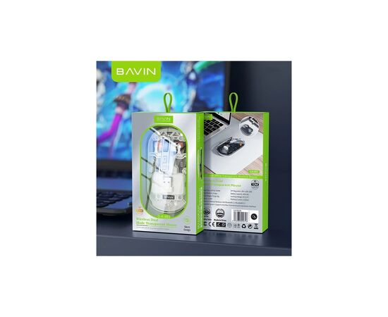 Мишка BAVIN G-K-993 Wireless/Bluetooth Black (G-K-993-BK), зображення 11
