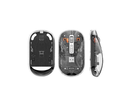 Мишка BAVIN G-K-993 Wireless/Bluetooth Black (G-K-993-BK), зображення 2