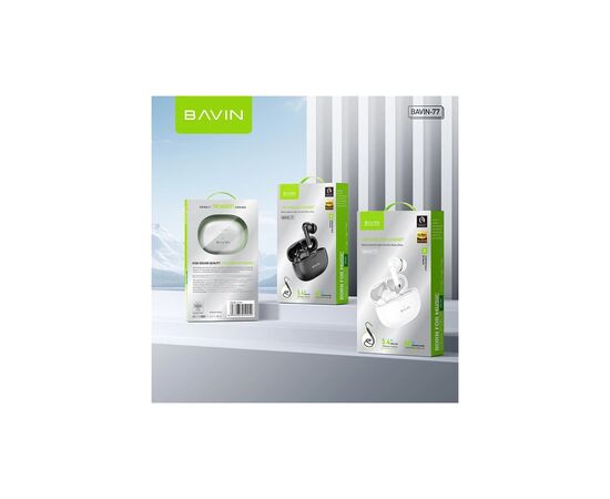 Навушники BAVIN BAVIN-77 Hi-Res White (HB-BA-77 WH), зображення 10