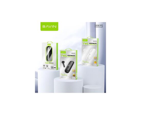 Навушники BAVIN BAVIN-79 Hi-Res White (HB-BA-79-WH), зображення 10