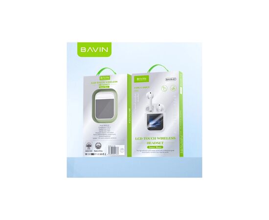 Навушники BAVIN BAVIN-81 Hi-Res LCD Tough White (HB-BA-81-WH), зображення 10