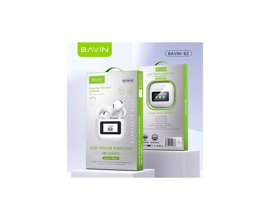 Навушники BAVIN BAVIN-82 Hi-Res LCD Tough White (HB-BA-82-WH), зображення 10