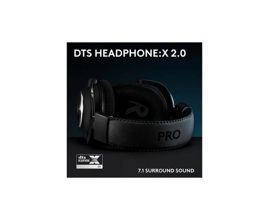 Наушники Logitech G PRO X SE Wired USB Black (981-001470), изображение 3