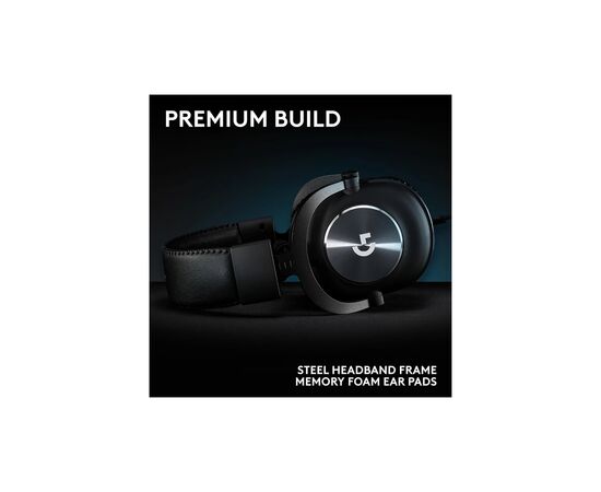 Наушники Logitech G PRO X SE Wired USB Black (981-001470), изображение 5
