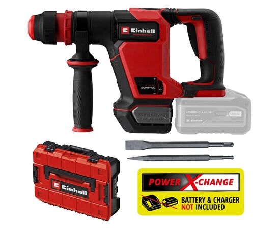 Відбійний молоток Einhell TP-DH 18/4 Li BL - Solo Li-Ion 18V, 4Дж 4600уд/хв (без АКБ та ЗП) (4514190)