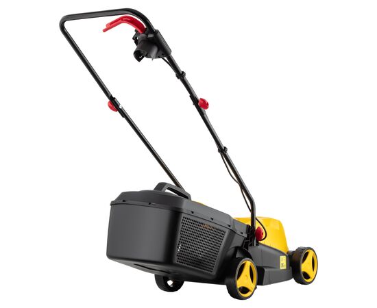 Газонокосарка 2E GardenCut 32 1200Вт, 32см, 25л, 25-45-65мм, 7.6кг (2E-ELM32), зображення 6