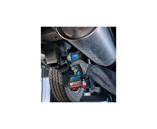 Гайковерт Bosch Bosch Professional GDS 18V-350, 18V, 85/200/350Нм до 3400об/хв, квадрат 1/2" (без АКБ та ЗП) (0.601.9M5.020), зображення 4