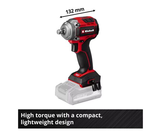 Гайковерт Einhell Professional ударный TP-CW 18/350-C Li BL - Solo 18V, 350Нм 0-2400об/мин (4510055), изображение 4