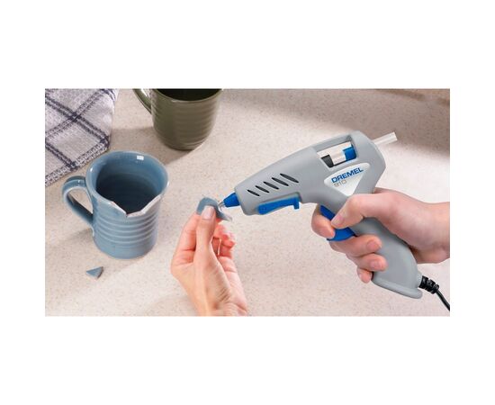Клейовий пістолет Dremel GlueGun 910, стрижні 7мм, 165° 0.24кг (F.013.091.0JA), зображення 3