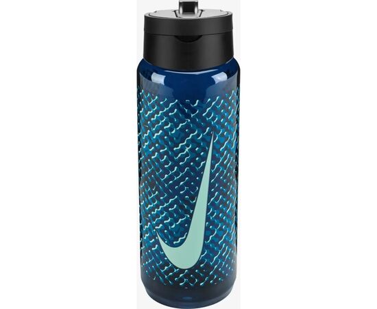 Бутылка для воды Nike TR RENEW RECHARGE STRAW BOTTLE 24 OZ N.100.7643.459.24 темно-синій 709 мл (887791805782)