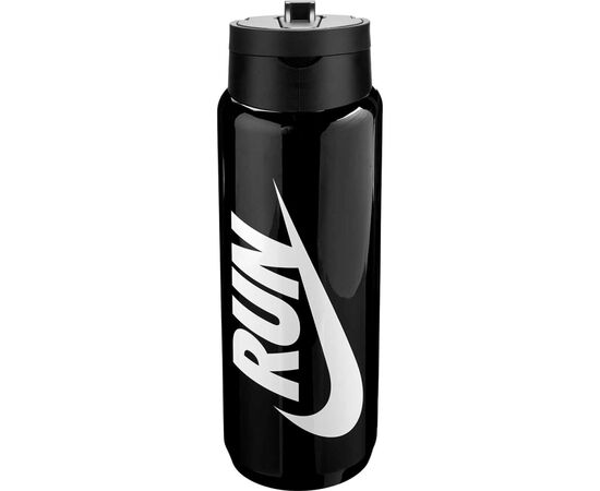 Бутылка для воды Nike TR RENEW RECHARGE STRAW BOTTLE 24 OZ N.100.7643.044.24 чорний 709 мл (197774013487)