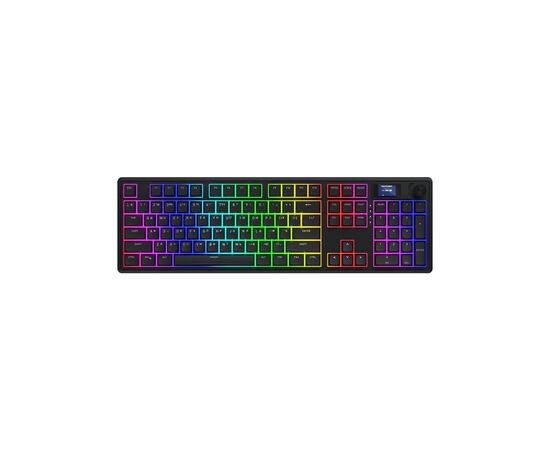 Клавиатура Hator Skyfall 100 PRO Aurum Vanila Silent RGB Wireless/Bluetooth/USB UA Black (HTK4101UA)