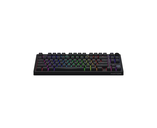 Клавиатура Hator Skyfall 80 PRO Aurum Vanila Silent RGB Wireless/Bluetooth/USB UA Black (HTK4181UA), изображение 2