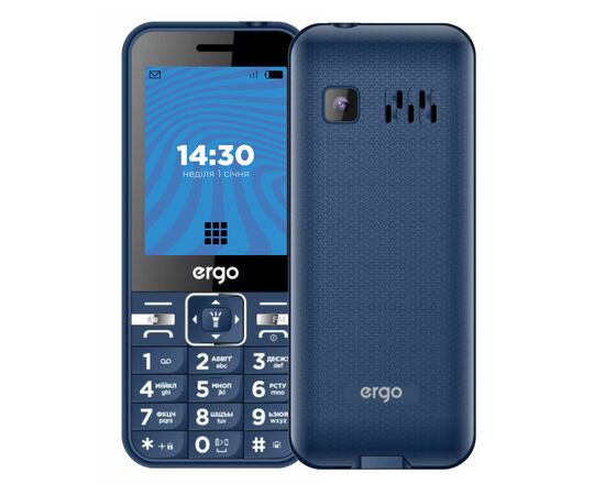 Мобільний телефон Ergo E281 Blue