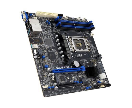 Серверна материнська плата ASUS P13R-M s1700 C262 4xDDR5 M.2 mATX (90SB0C70-M0UAY1), зображення 2