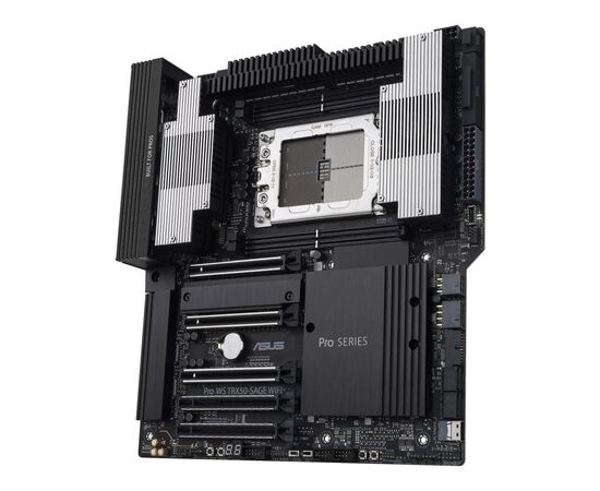Серверна материнська плата ASUS PRO WS TRX50-SAGE WIFI A sTR5 TRX50 4xDDR5 M.2 WiFi BT CEB (90MB1LE0-M0EAY0), зображення 3