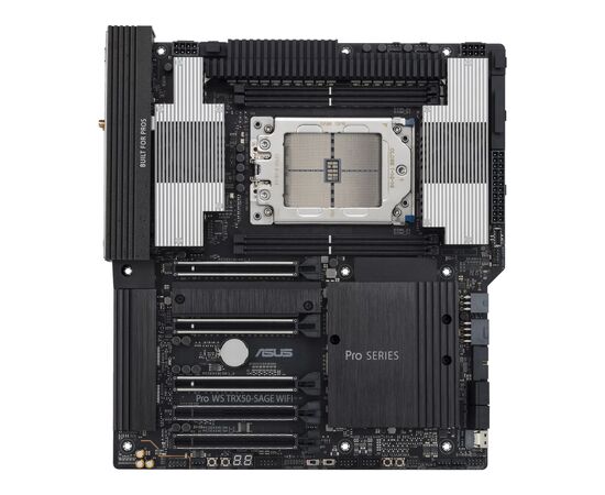 Серверна материнська плата ASUS PRO WS TRX50-SAGE WIFI A sTR5 TRX50 4xDDR5 M.2 WiFi BT CEB (90MB1LE0-M0EAY0)